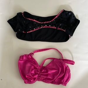 Balera dance costume bra top and shrug child large